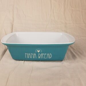 Personalization Mall Loaf Pan‎ Unisex OS Turquoise Nana Bread Heart cottagecore